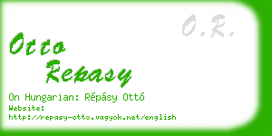 otto repasy business card